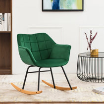 Wayfair green deals rocking chair